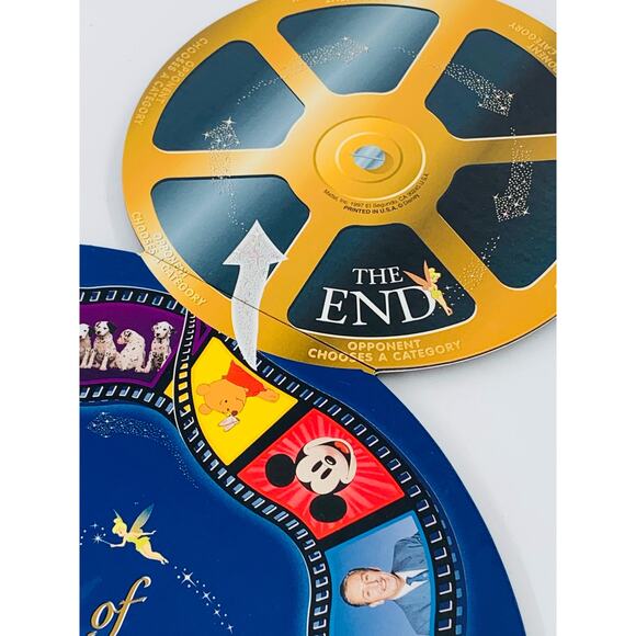 Disneys Wonderful World of Trivia Game Board Only Mattel Round Mickey Mouse - Picture 3 of 7